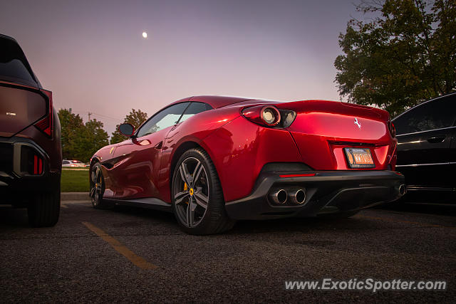 Ferrari Portofino spotted in Mishawaka, Indiana