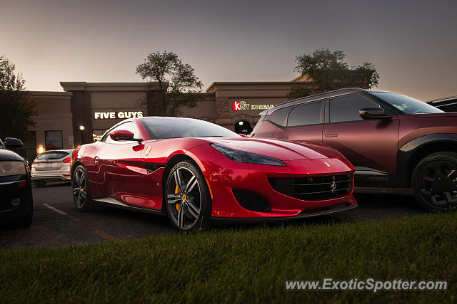 Ferrari Portofino spotted in Mishawaka, Indiana
