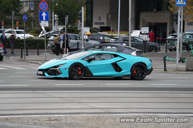 Lamborghini Revuelto spotted in Warsaw, Poland