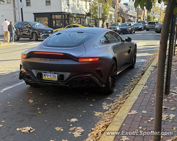Aston Martin Vantage spotted in New Hope, Pennsylvania