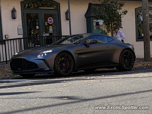 Aston Martin Vantage spotted in New Hope, Pennsylvania