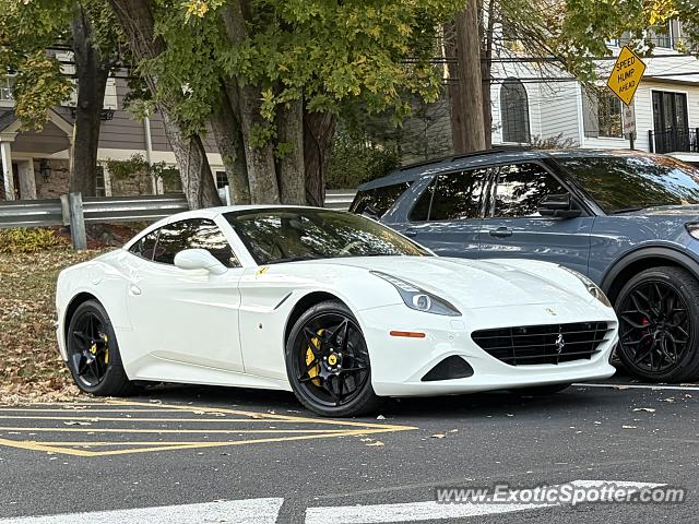 Ferrari California spotted in New Hope, Pennsylvania